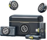 Review: Sistema Microfone Lapela Hollyland Lark M2 Combo Preto: Microfone Sem Fio para Android/iOS, Captação Nítida, Design Compacto, Bateria Longa Duração para Vídeos e Entrevistas