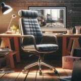 Cadeira de Escritório Ergonômica Giratória Confortável e Prática